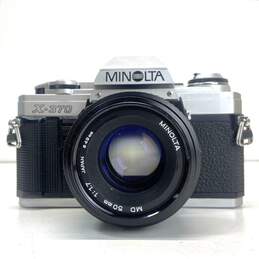Minolta X-370 35mm SLR Camera with 50mm 1:1.7 Lens