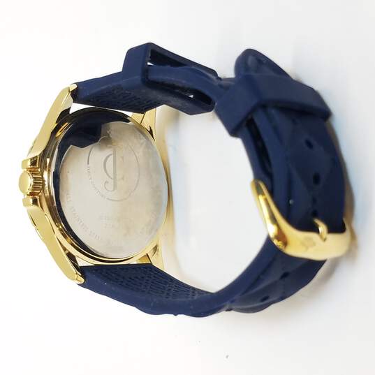 Juicy Couture JC 20.3.44.0528 Blue & Gold Tone Quartz Watch image number 7