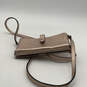 Womens Pink Long Strap Card Holder Inner Pockets Wallet Crossbody Bag image number 5