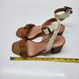 Nordstrom Lancaster Women's Brown Ankle Strap Sandal Heels Size 9 image number 5