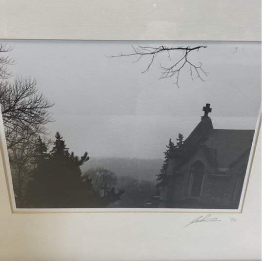 Lot of 2 Gothic Artistic Photos Double Exposure Signed Photography Signed. 1996 image number 3