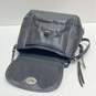 COACH F30525 Faye Buffalo Leather Black Backpack Bag image number 5
