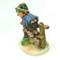 VTG Goebel Hummel Retreat To Safety Boy w/ Frog & Not For You Figurines IOB image number 4