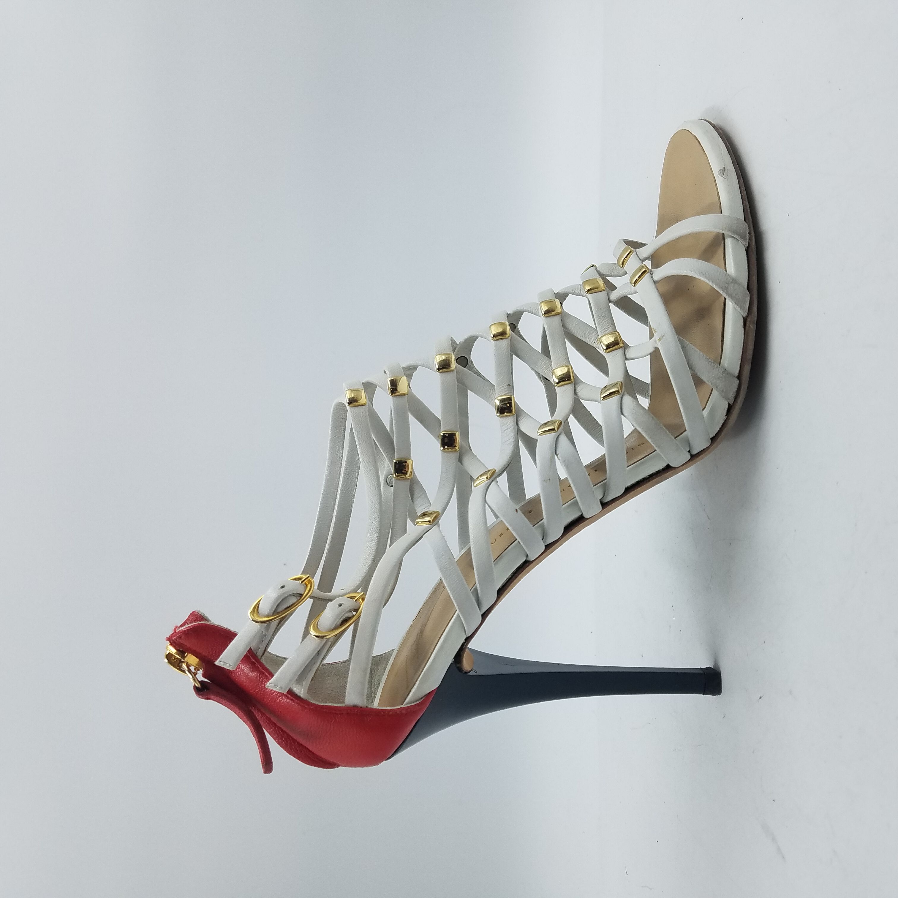 Amazon.com | XYD Women Caged High Heels Dress Sandals Cutout Round Toe  Slingback Stilettos Cork Cocktail Prom Shoes Size 4 Black | Shoes