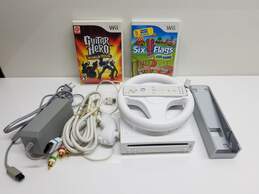 Nintendo Wii Home Console W/Accessories (Untested)