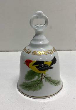 Danbury Mint Porcelain Song Birds of America Set of 4 Bells alternative image