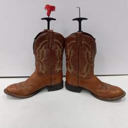 Tony Lama Women's Brown Western 10.5 Size Boots alternative image