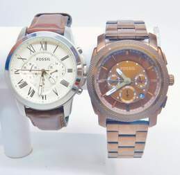 Fossil FS4735 & FS-4661 Chunky Chronograph Men's Watches 253.2g