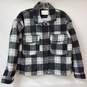 All Row Black & White Checkered Jacket Women's Small NWT image number 1