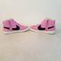 AUTHENTICATED COA Nike Blazer Mid Rebel Psychic Pink Women's Size 9 image number 4