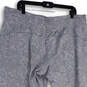 Womens Gray Stretch Slash Pockets Elastic Waist Jogger Pants Size 18 image number 1