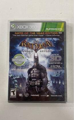 Batman Arkham Asylum - Xbox 360 (Sealed)