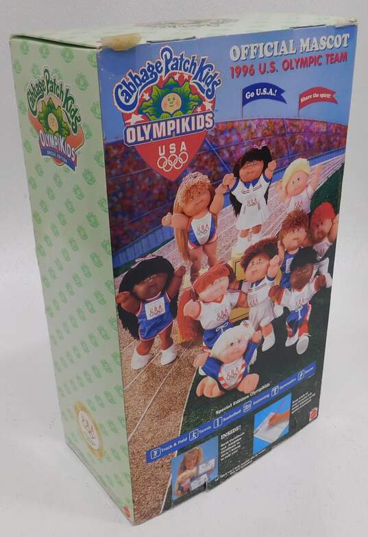 1995 Cabbage Patch Kids OlympiKids Special Edition Girl Doll Blue Eye Mattel IOB image number 2