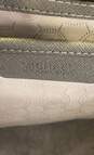 Michael Kors Saffiano Leather Selma Satchel Grey image number 5