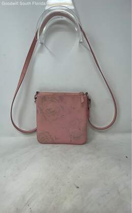 Coach Womens Pink Adjustable Strap Crossbody Bag Mini Size alternative image