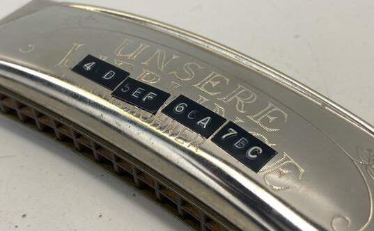 Hohner Unsere Lieblinge Vintage Harmonica with Case image number 4