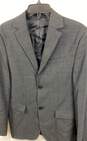 COS Mens Gray Single Breasted Coat And Straight Leg Pant 2 Piece Suit Size 46 image number 6