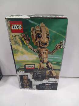 Pair of Opened Lego Sets Monster Jam Megalodon & I Am Groot alternative image