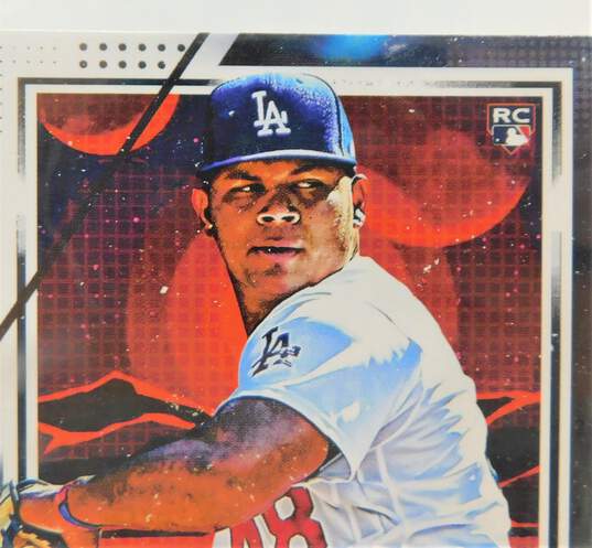 2020 Topps Fire Dodgers Rookies Gonsolin Graterol image number 2