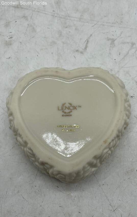 Lenox Rose Jewelry Trinket Box Heart image number 4