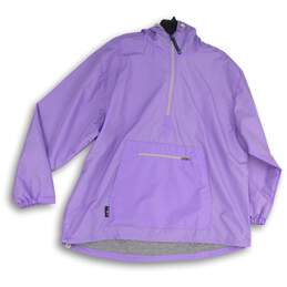 NWT Charles River Apparel Womens Purple Chatham Half Zip Anorak Jacket Size XXXL