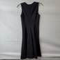 Theory Black Sleeveless Flare Knit Dress Women's Size P image number 2