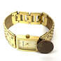 Designer Michael Kors MK-2132 Gold-Tone Rectangle Dial Analog Wristwatch image number 2