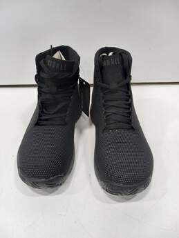 Nobull Unisex Black High-Top Tennis Shoes Men's Size 7 & Women's 8.5