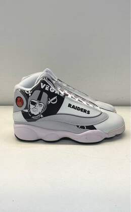 Las Vegas Raiders High Top Lace up Sneakers Shoes Men's Size 10 M