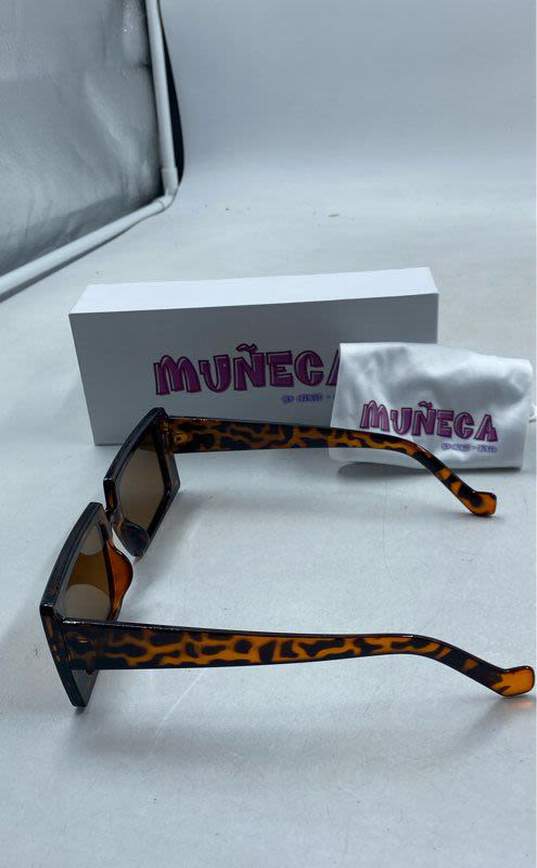 Muneca By Nixie + Olivia Brown Sunglasses - Size One Size image number 3