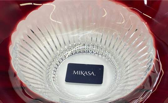 Mikasa Bowl Bella Court Ruby 14 inch Center Piece Serving Bowl image number 4