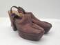 Michael Kors brown Womens Strap HeelsShoe Size 7.5 image number 5
