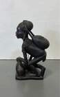 Wooden Sculpture Hand Carved African Woman Sculpture image number 4