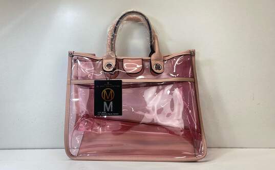 M Marco Tote Bags with Crossbody Purse Set PVC Top Handle Bags image number 2