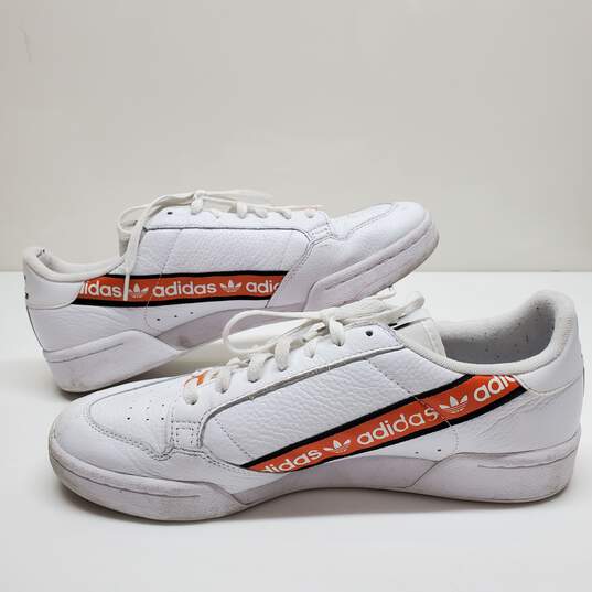 Men's adidas Continental 80 'Wordmark Side Stripe Shoes Size 13 image number 1