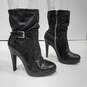 Women's Michael Kors VERONICA Black Leather Ankle Boots Size 8M image number 2