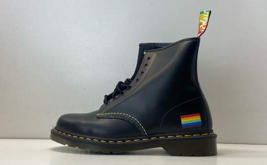 Dr Martens 1460 Pride Combat Boots Black 11 image number 2