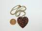 Nicky Butler Sterling Silver Multi Stone Garnet Heart Pendant Necklace 16.8g image number 6