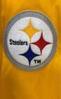 NFL Men's Multicolor Pittsburgh Steelers 1/4 Zip Windbreaker- XL image number 7
