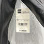 NWT Womens Black Leather Collared Long Sleeve Belted Full-Zip Jacket Size S image number 4