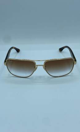 Ray Ban Gold Sunglasses - Size One Size alternative image