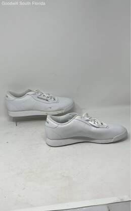 Reebok Womens Club Memory Tech 1Y3501 White Lace-Up Sneaker Shoes Size 10 alternative image