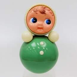 Vintage Soviet Russian Roly Poly Nevalyashka Matryoska Style Tumbler Doll