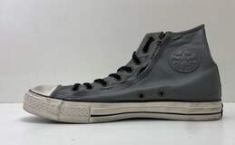 Converse Chuck Taylor All Star Double Zip High Charcoal Gray Sneakers Men's 10 alternative image