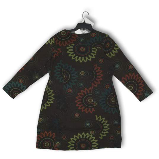 NWT Parsley & Sage Womens Shift Dress Round Neck Pullover Multicolor Size XL image number 2