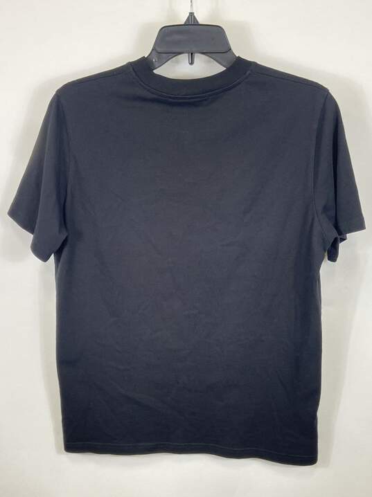 Balenciaga Unisex Black T-shirt - Size Small image number 2