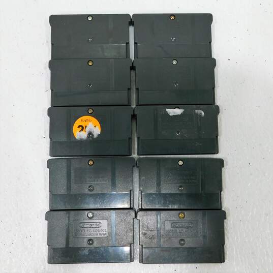 10ct Nintendo Game Boy Advance Lot image number 2