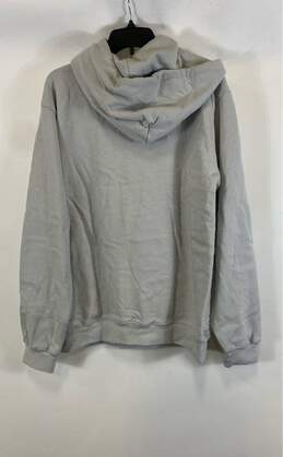 NWT Superscore Unisex Adult Gray Cotton Pockets Long Sleeve Pullover Hoodie Sz L alternative image