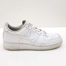 Nike 315122-111 Air Force 1 Triple White Sneakers Men's Size 10.5
