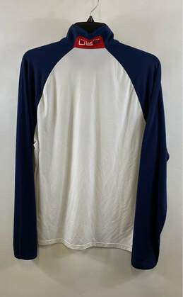 RLX Ralph Lauren Mens Blue White US Ryder Cup Dodici Forti Activewear Top Size M alternative image